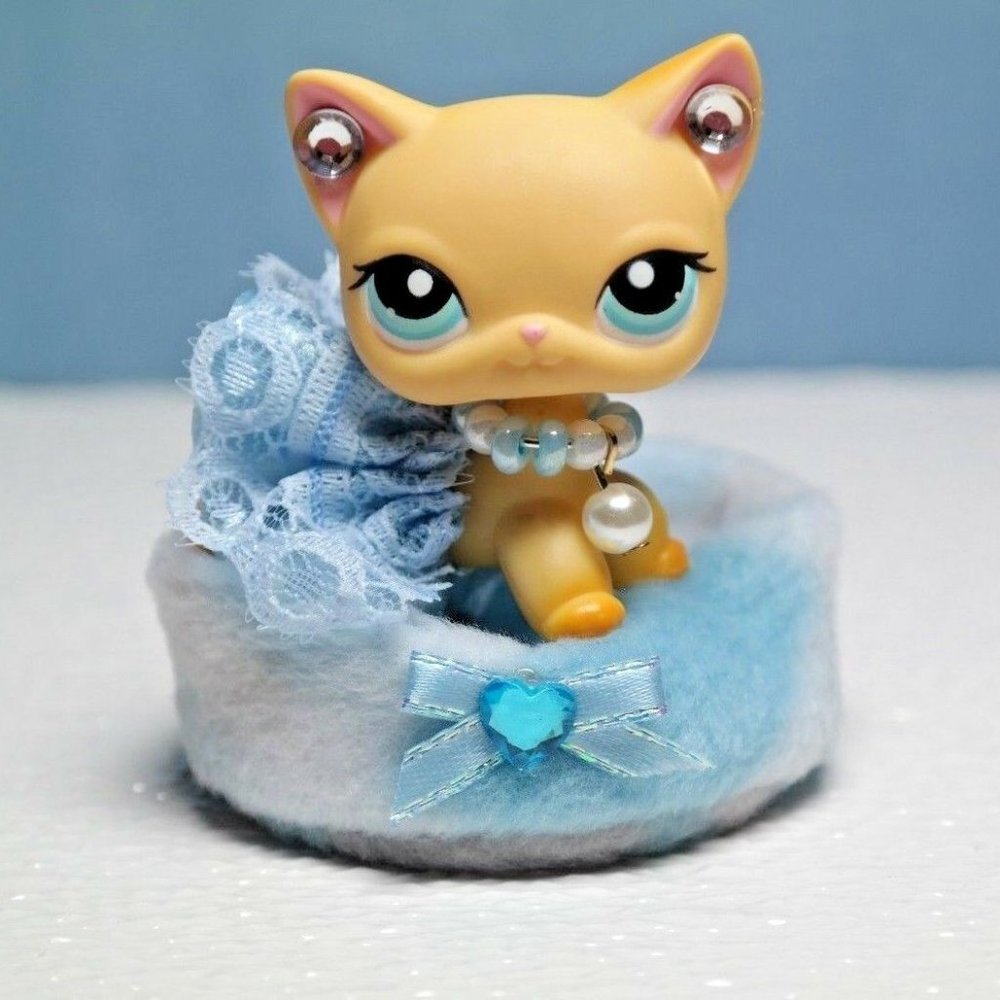 For Littlest Pet Shop Lps Outfit Bed